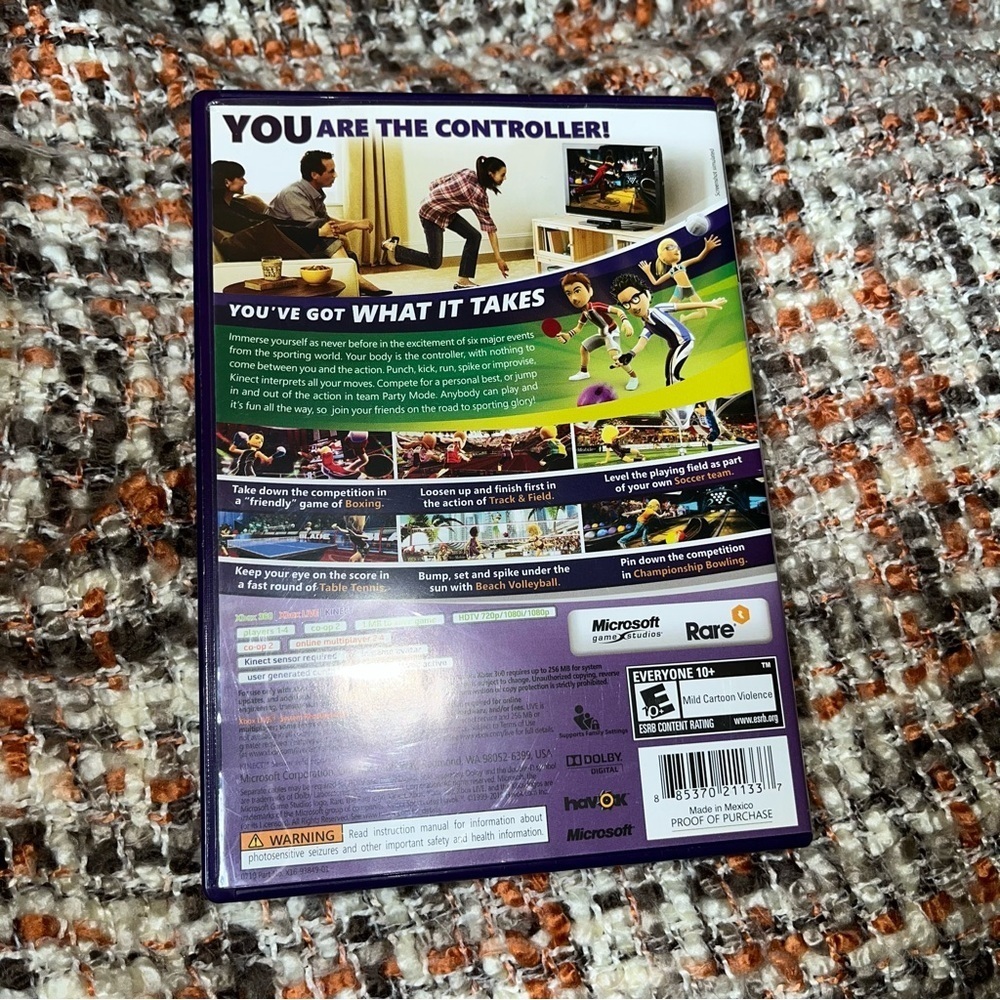 Kinect Sports Xbox 360 video game - Picture 2 of 3